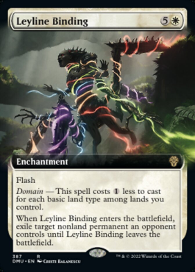 Leyline Binding (Extended Art) [Dominaria United] | Gamers Paradise