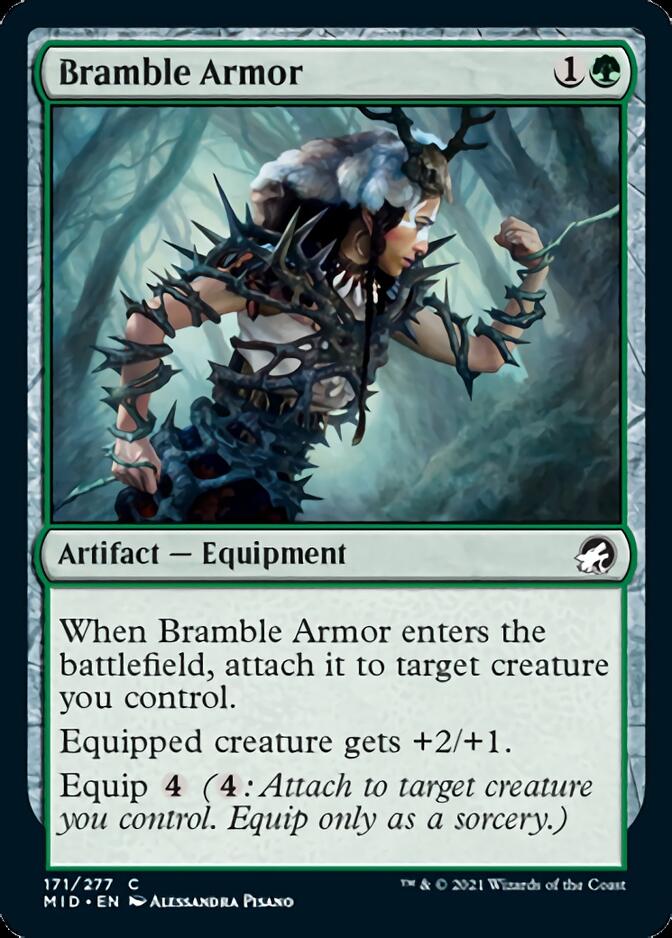 Bramble Armor [Innistrad: Midnight Hunt] | Gamers Paradise
