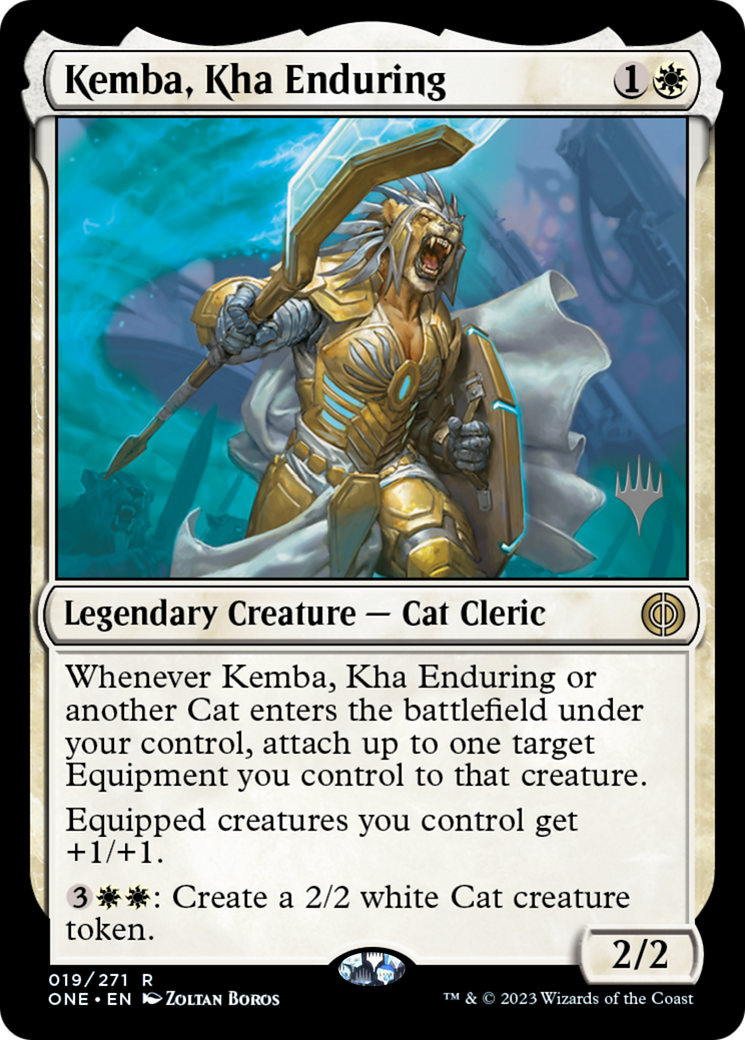 Kemba, Kha Enduring (Promo Pack) [Phyrexia: All Will Be One Promos] | Gamers Paradise