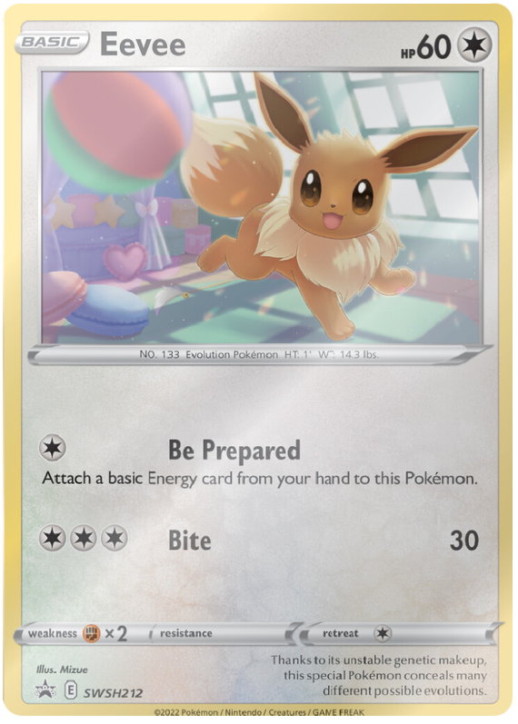 Eevee (SWSH212) [Sword & Shield: Black Star Promos] | Gamers Paradise