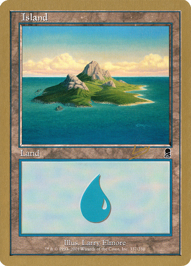 Island (rl337) (Raphael Levy) [World Championship Decks 2002] | Gamers Paradise