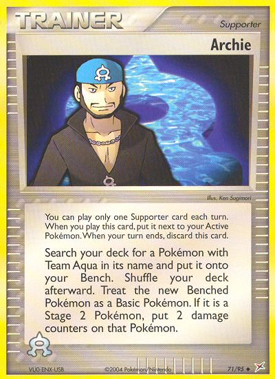 Archie (71/95) [EX: Team Magma vs Team Aqua] | Gamers Paradise