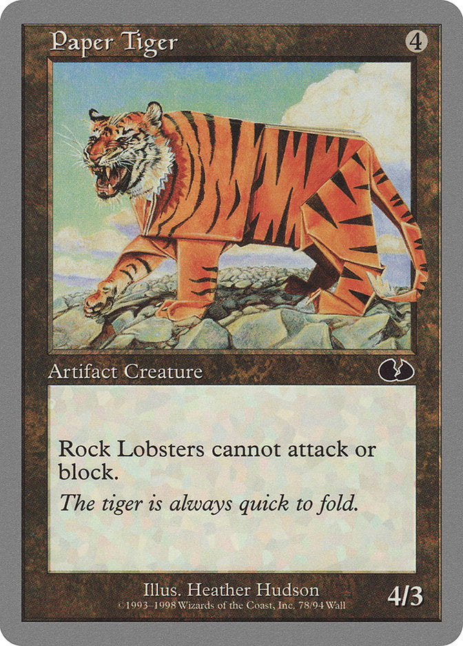 Paper Tiger [Unglued] | Gamers Paradise