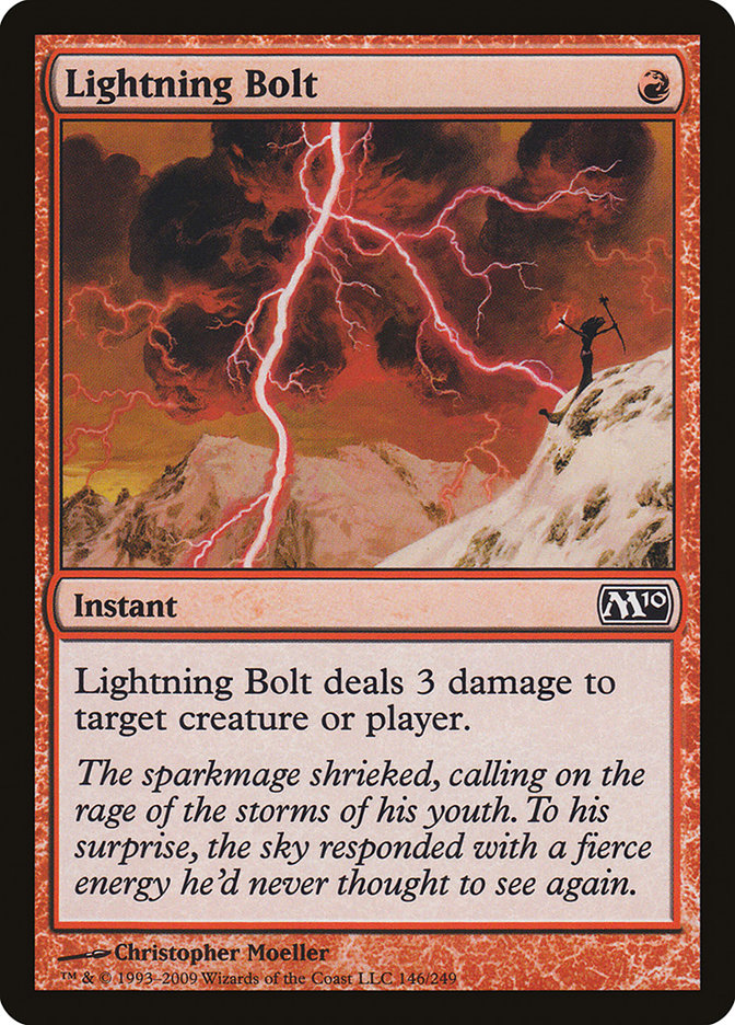 Lightning Bolt [Magic 2010] | Gamers Paradise