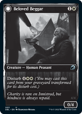 Beloved Beggar // Generous Soul [Innistrad: Double Feature] | Gamers Paradise