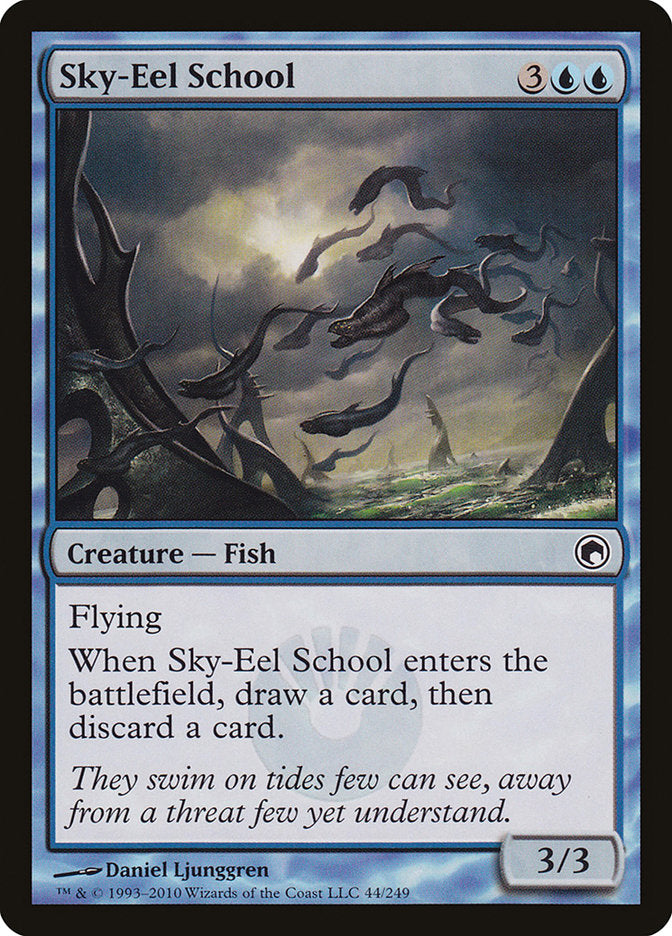 Sky-Eel School [Scars of Mirrodin] | Gamers Paradise