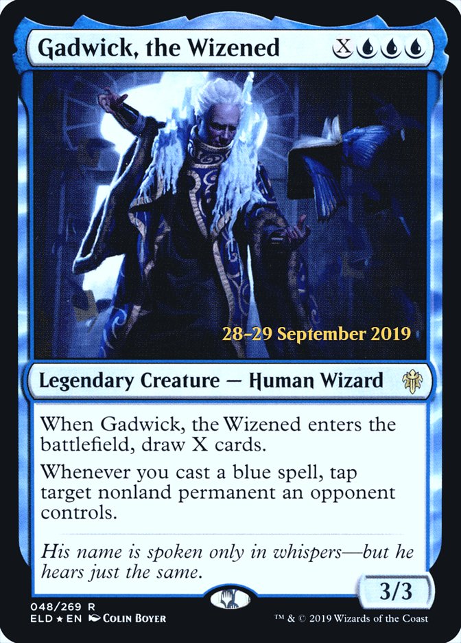 Gadwick, the Wizened [Throne of Eldraine Prerelease Promos] | Gamers Paradise