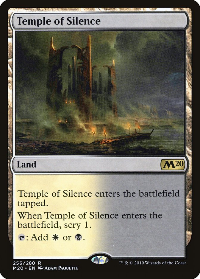 Temple of Silence [Core Set 2020] | Gamers Paradise
