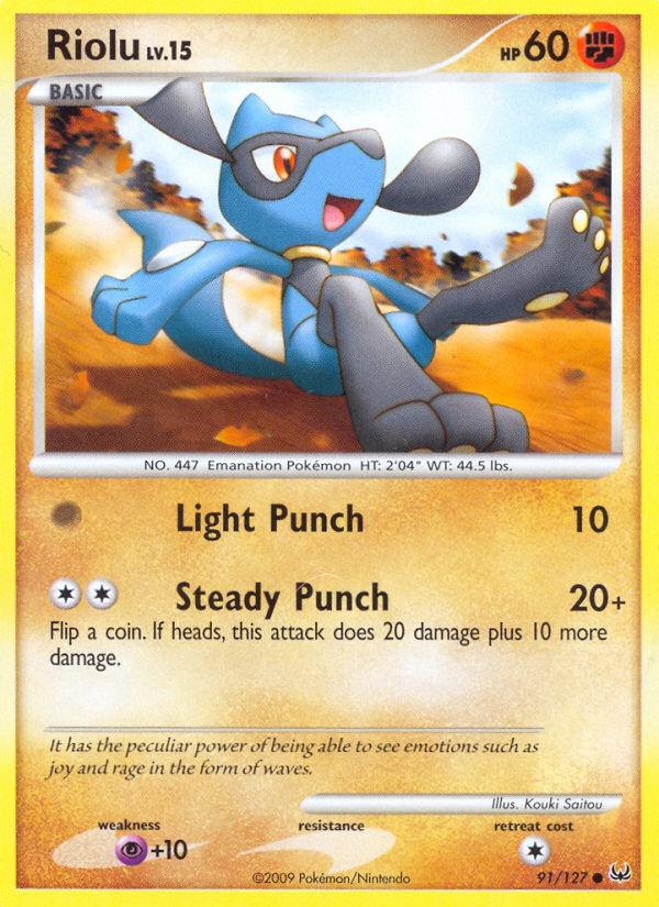 Riolu (91/127) [Platinum: Base Set] | Gamers Paradise