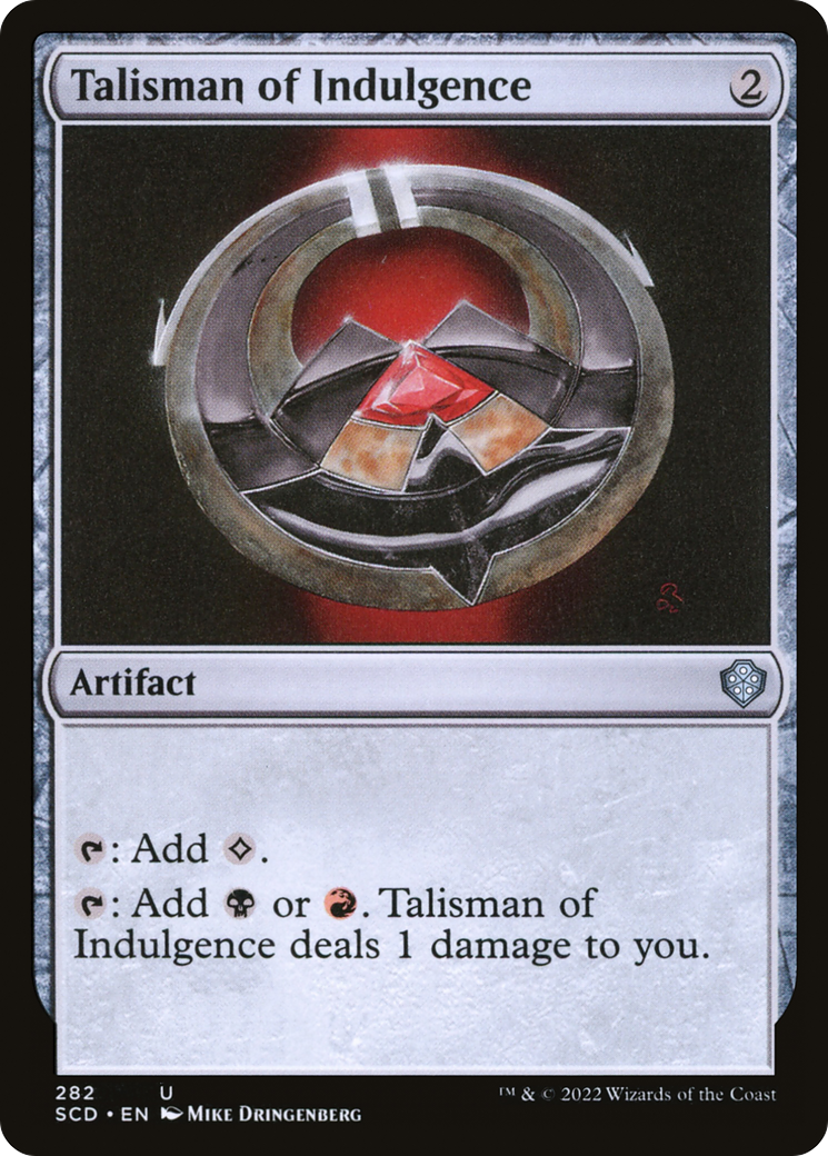 Talisman of Indulgence [Starter Commander Decks] | Gamers Paradise