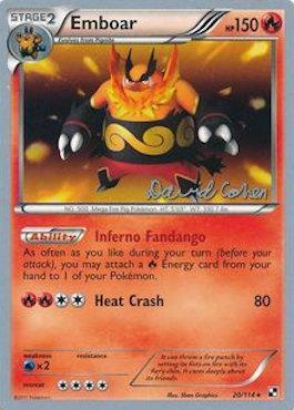 Emboar (20/114) (Twinboar - David Cohen) [World Championships 2011] | Gamers Paradise