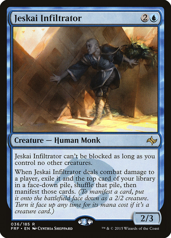 Jeskai Infiltrator [Fate Reforged] | Gamers Paradise