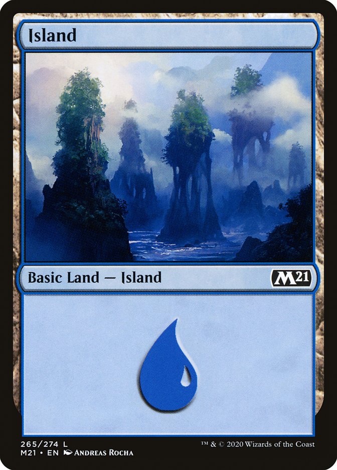 Island (265) [Core Set 2021] | Gamers Paradise