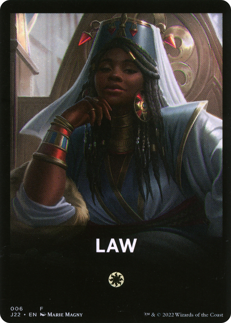 Law Theme Card [Jumpstart 2022 Front Cards] | Gamers Paradise