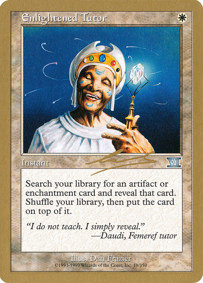 Enlightened Tutor (Nicolas Labarre) [World Championship Decks 2000] | Gamers Paradise