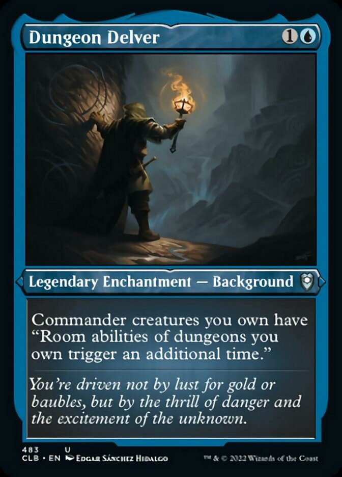 Dungeon Delver (Foil Etched) [Commander Legends: Battle for Baldur's Gate] | Gamers Paradise