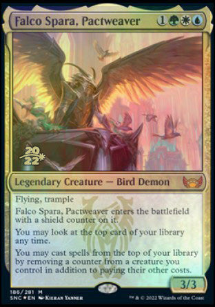 Falco Spara, Pactweaver [Streets of New Capenna Prerelease Promos] | Gamers Paradise
