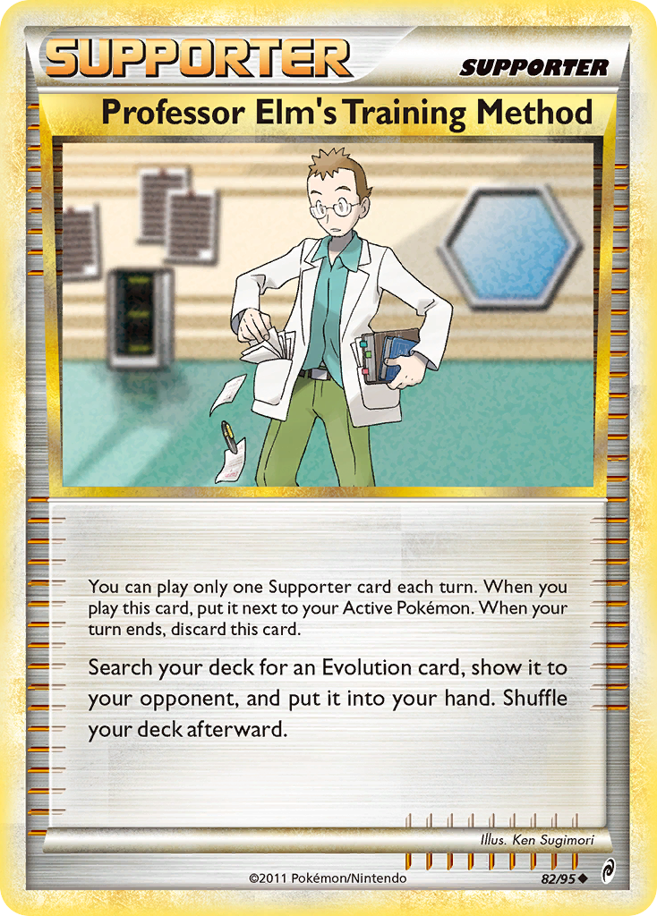 Professor Elm's Training Method (82/95) [HeartGold & SoulSilver: Call of Legends] | Gamers Paradise