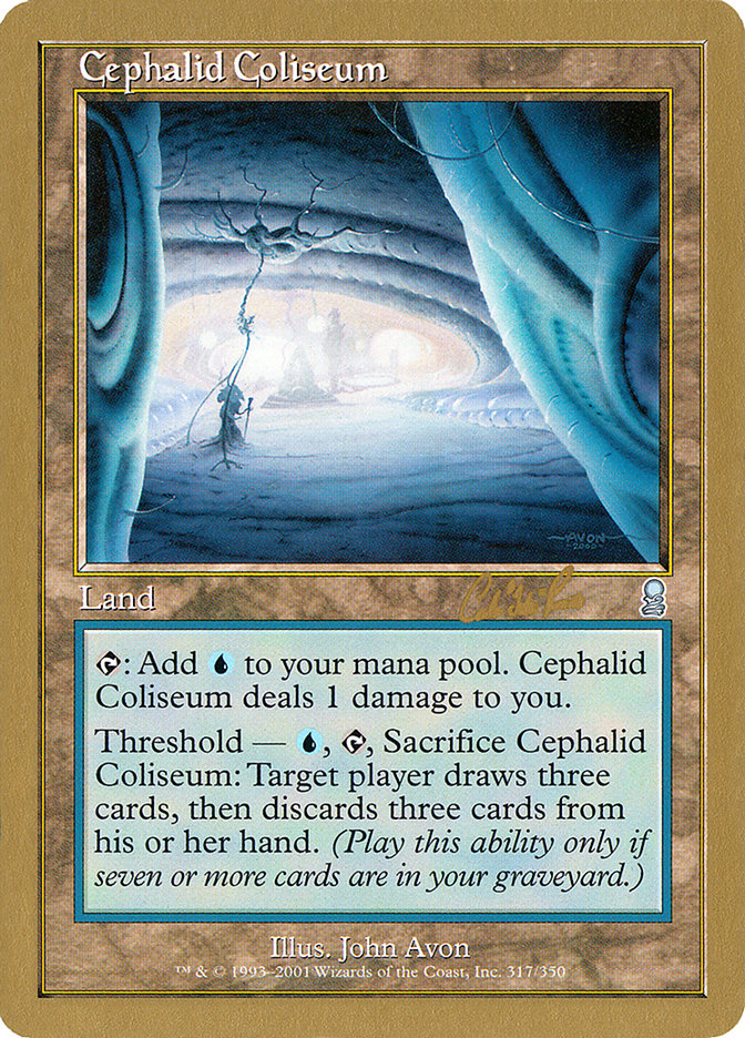 Cephalid Coliseum (Carlos Romao) [World Championship Decks 2002] | Gamers Paradise