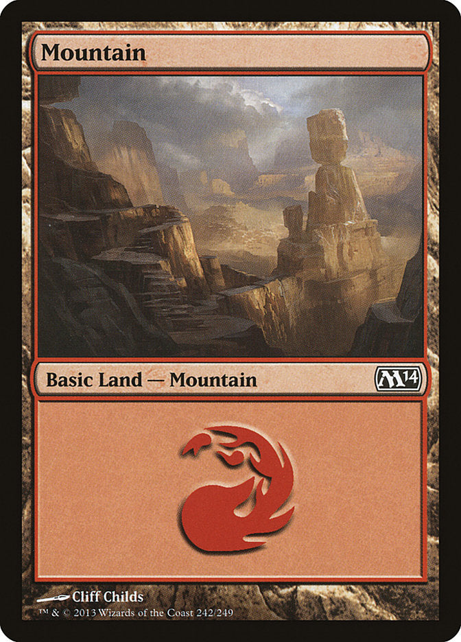 Mountain (242) [Magic 2014] | Gamers Paradise