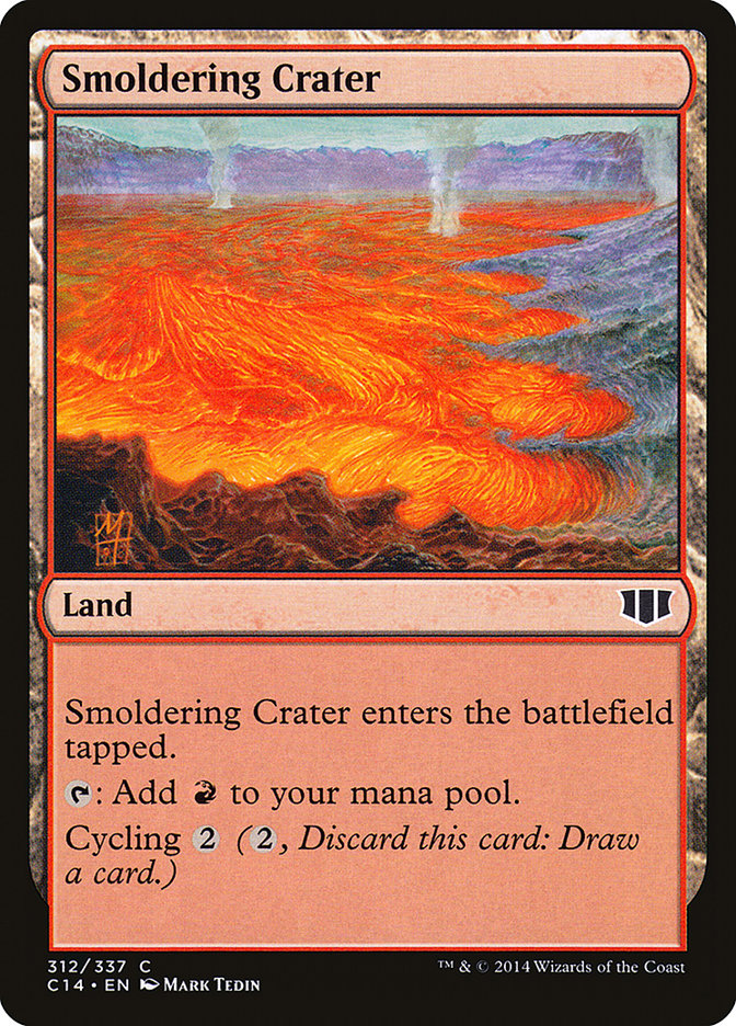 Smoldering Crater [Commander 2014] | Gamers Paradise