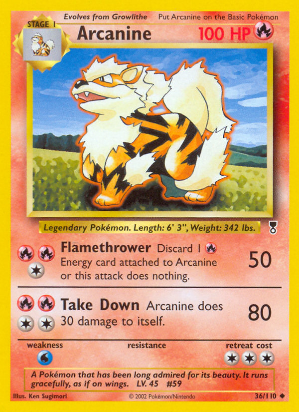 Arcanine (36/110) [Legendary Collection] | Gamers Paradise