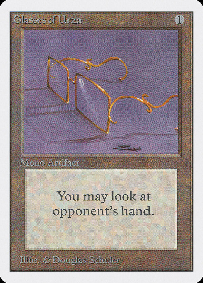 Glasses of Urza [Unlimited Edition] | Gamers Paradise
