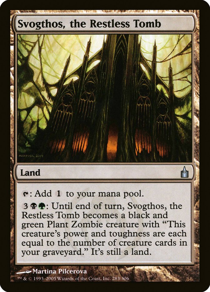 Svogthos, the Restless Tomb [Ravnica: City of Guilds] | Gamers Paradise