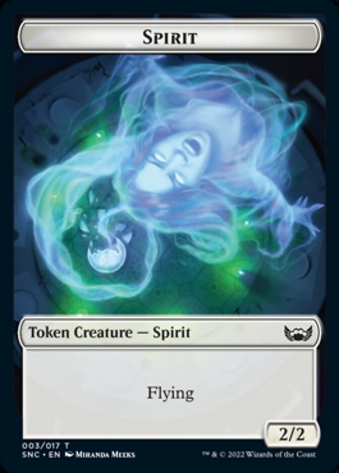 Treasure (015) // Spirit Double-Sided Token [Streets of New Capenna Tokens] | Gamers Paradise