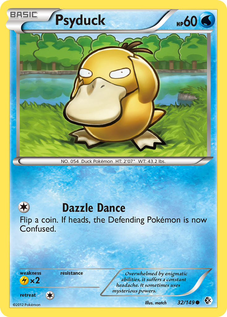 Psyduck (32/149) [Black & White: Boundaries Crossed] | Gamers Paradise