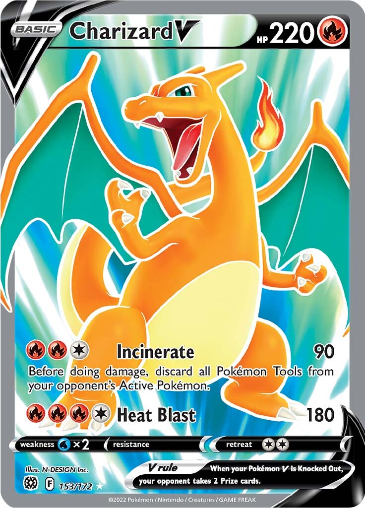 Charizard V (153/172) [Sword & Shield: Brilliant Stars] | Gamers Paradise