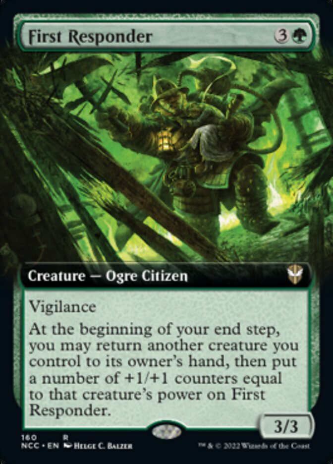 First Responder (Extended Art) [Streets of New Capenna Commander] | Gamers Paradise