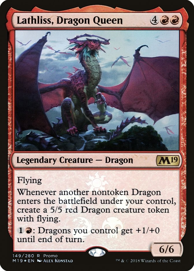 Lathliss, Dragon Queen [Resale Promos] | Gamers Paradise