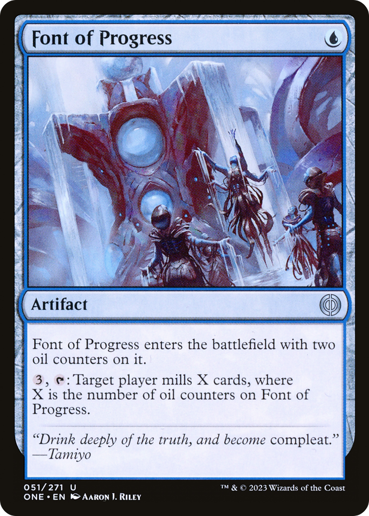 Font of Progress [Phyrexia: All Will Be One] | Gamers Paradise