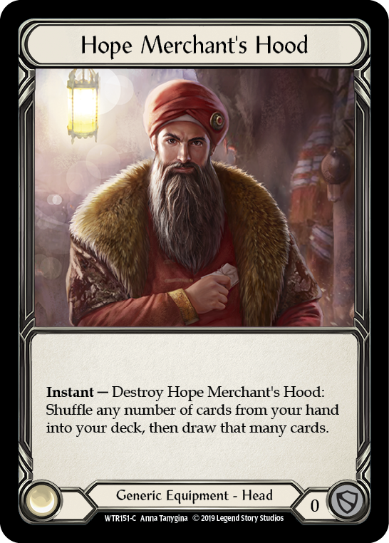 Hope Merchant's Hood [WTR151-C] Alpha Print Normal | Gamers Paradise