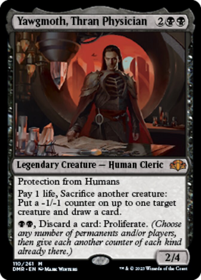 Yawgmoth, Thran Physician [Dominaria Remastered] | Gamers Paradise