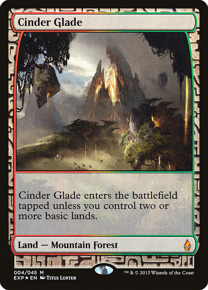 Cinder Glade [Zendikar Expeditions] | Gamers Paradise