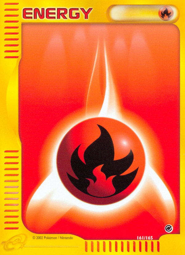 Fire Energy (161/165) [Expedition: Base Set] | Gamers Paradise