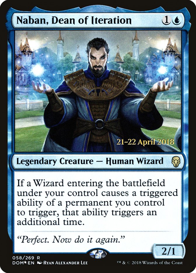 Naban, Dean of Iteration [Dominaria Prerelease Promos] | Gamers Paradise