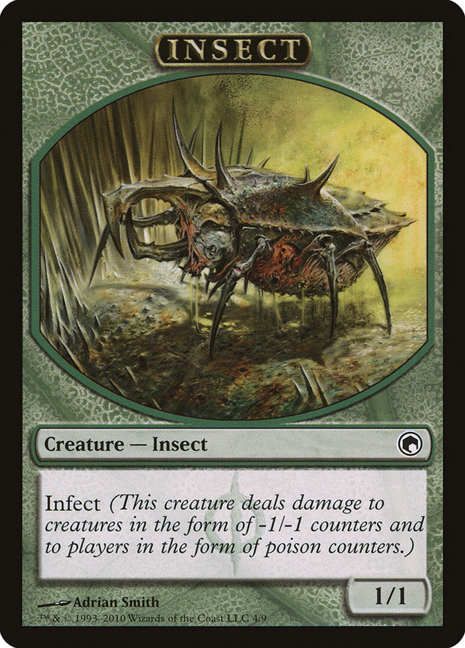 Insect Token [Scars of Mirrodin Tokens] | Gamers Paradise