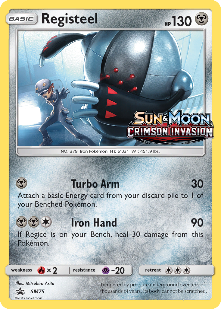 Registeel (SM75) [Sun & Moon: Black Star Promos] | Gamers Paradise