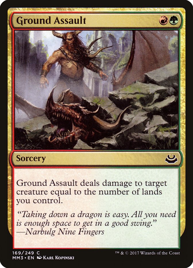Ground Assault [Modern Masters 2017] | Gamers Paradise