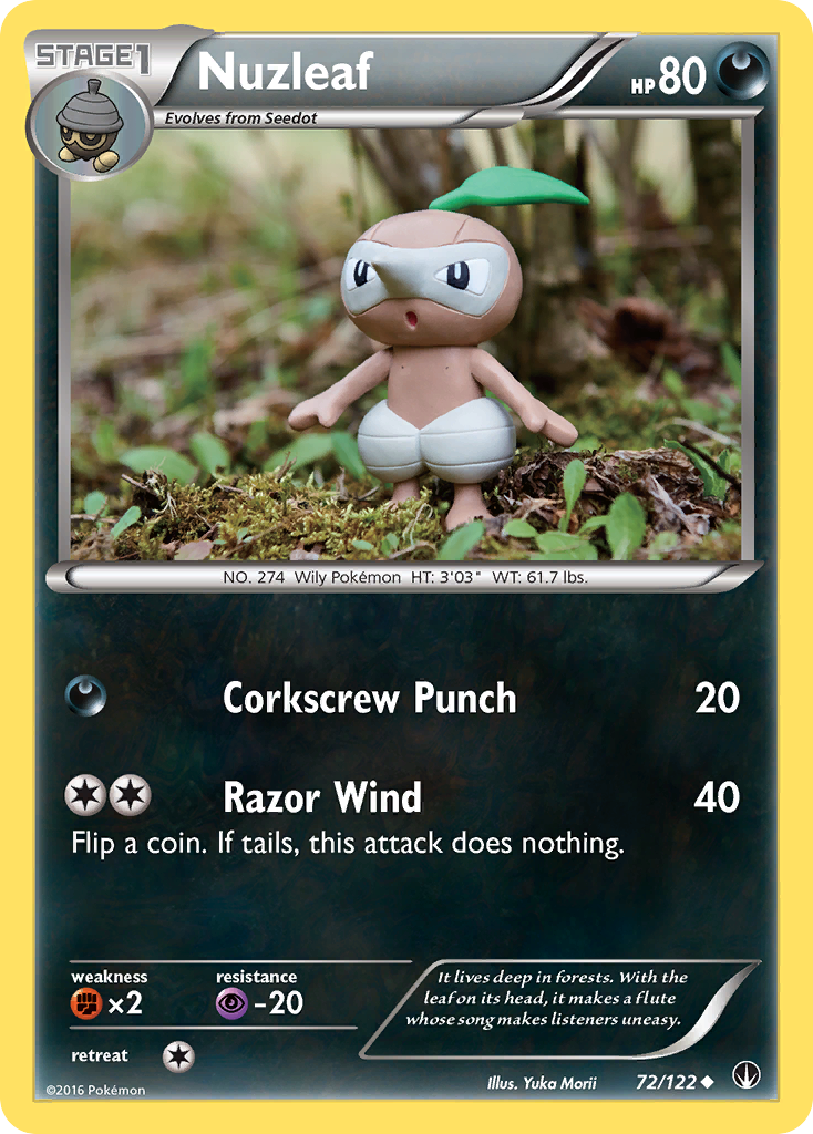 Nuzleaf (72/122) [XY: BREAKpoint] | Gamers Paradise