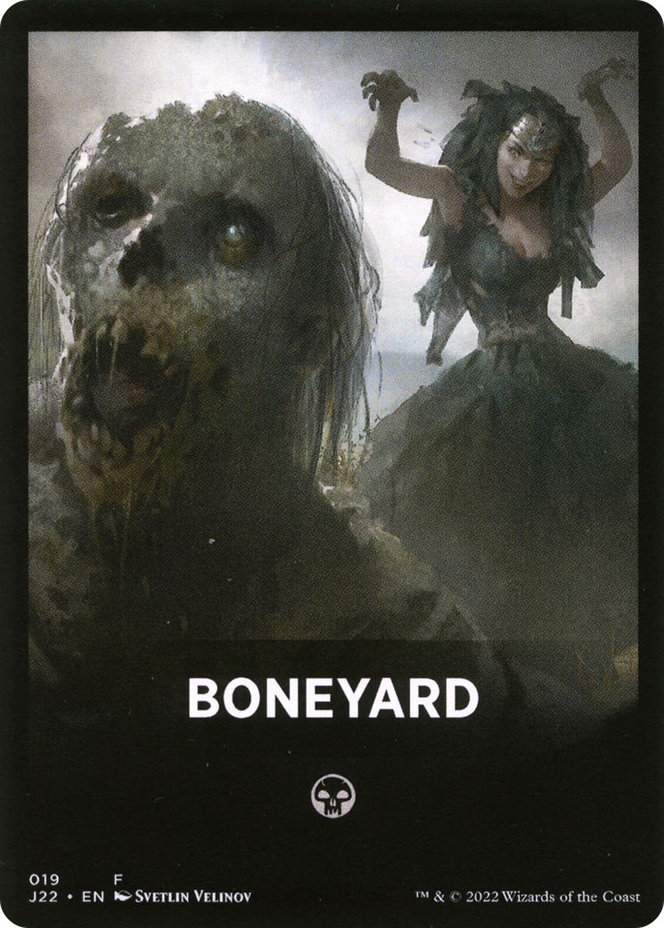 Boneyard Theme Card [Jumpstart 2022 Front Cards] | Gamers Paradise
