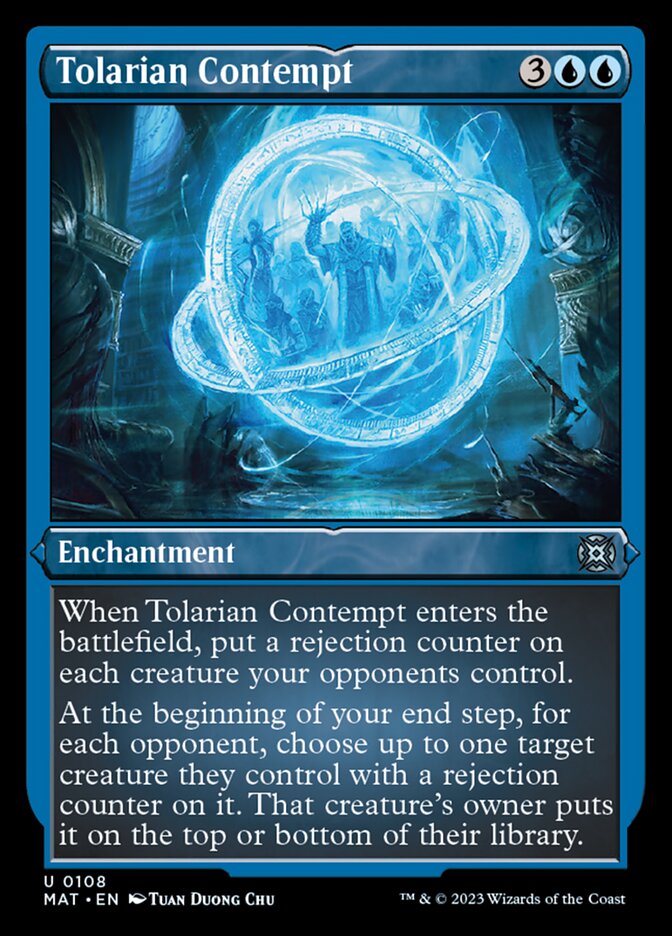 Tolarian Contempt (Foil Etched) [March of the Machine: The Aftermath] | Gamers Paradise