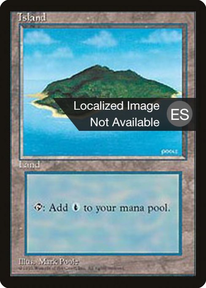 Island (B) [Fourth Edition (Foreign Black Border)] | Gamers Paradise