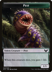 Pest // Jace, Telepath Unbound Emblem Double-Sided Token [Secret Lair: From Cute to Brute Tokens] | Gamers Paradise