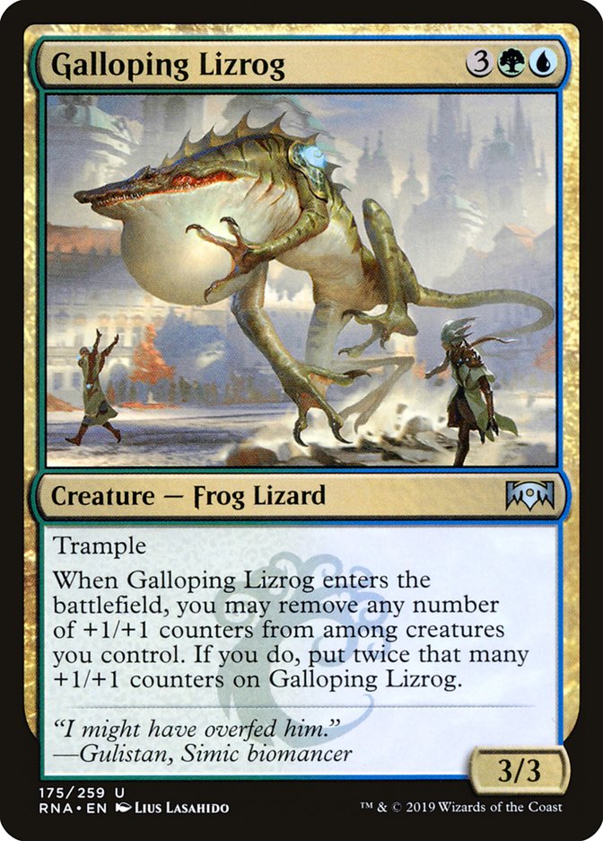 Galloping Lizrog [Ravnica Allegiance] | Gamers Paradise