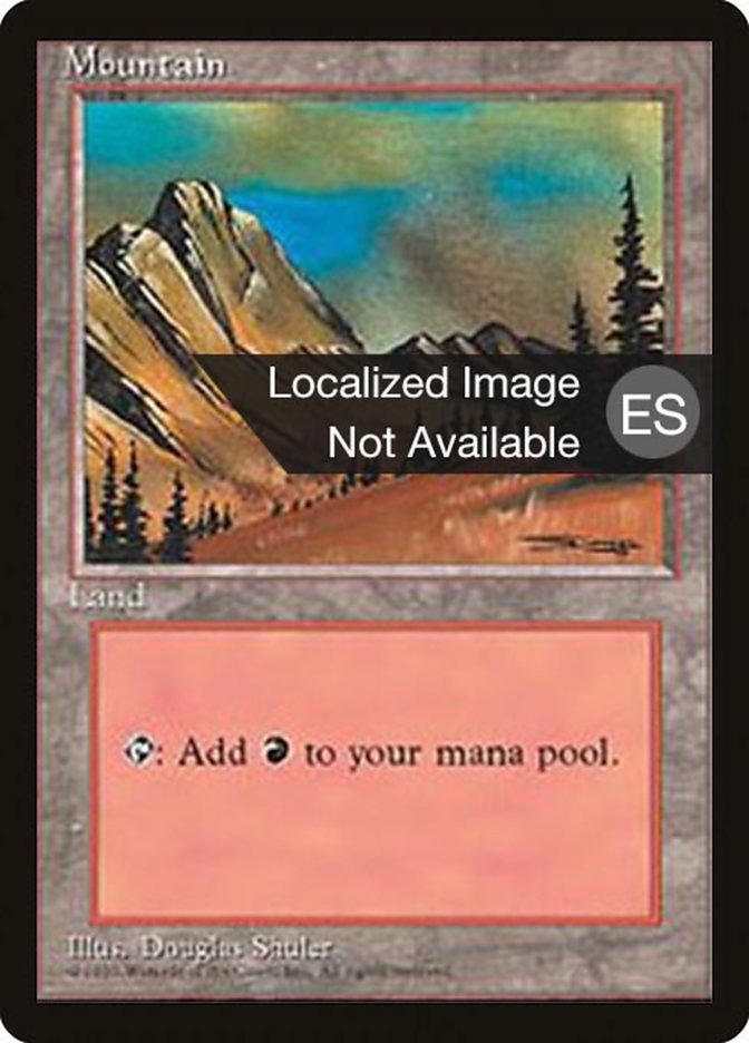 Mountain (C) [Fourth Edition (Foreign Black Border)] | Gamers Paradise