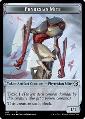 Phyrexian Mite // Phyrexian Insect Double-Sided Token [Phyrexia: All Will Be One Commander Tokens] | Gamers Paradise